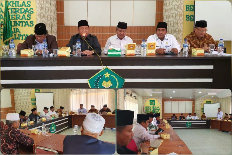 Majelis Ulama Indonesia (MUI) Sumatera Utara melaksanakan Kunjungan kerja ke MUI Kab. Langkat. Senin, (06/03/2022). (*Ist) 