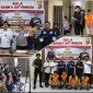 Satresnarkoba Polres Konawe Utara berhasil meringkus 4 orang pengedar sabu periode Februari hingga awal Maret 2023, total barang bukti sabu seberat 147,5 gram, melalui konferensi pers. Selasa, (07/03/2023). (*Ist) 