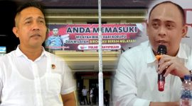 Kasatreskrim Polresta Kendari, AKP Fitrayadi (Kiri). Andi Ady Aksar (Kanan). (*Ist)