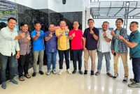 Pj Bupati Kolaka Utara, Parinringi Kerja sama Kadin Sultra gelar pasar murah. (*Ist)