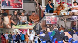 Yudhianto Mahardika sosialisasi Pembinaan Ideologi Pancasila dan Wawasan Kebangsaan, di Kelurahan Watulando, Kecamatan Puuwatu, Kota Kendari, Senin (12/6/2023). (*Ist)