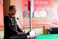 AKBP Priyo Utomo, S.H., S.I.K, menghimbau dan menegaskan mensukseskan pemilu 2024. (*Ist).