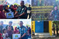 Peresmian TNI Manunggal Air Bersih Kodim 1417/Kendari dilaksanakan di Desa Morome Kec. Konda, Kab. Konsel. (*Ist)