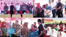 Bupati Konut, H. Ruksamin membuka pelatihan metode Gasing, kerja sama pemkab konut melalui Dinas Pendidikan dan Kebudayaan Konut dengan Yayasan Teknologi Indonesia Jaya. Berlangsung di SDN 2 Molawe. Kamis, (27/07/2023). (*Ist)