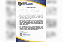 Famlet Press Release Bupati Konawe Utara melalui Kuasa Hukumnya. (*Rul)
