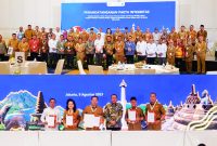 Bupati Surunuddin Teken Fakta Integritas Bersama Dirjen Tata Ruang, Disaksikan Menteri ATR BPN. (*Ist)