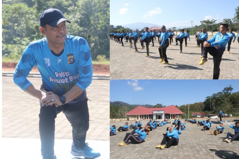 AKBP Priyo Utomo, S.H., S.I.K, memberikan 
