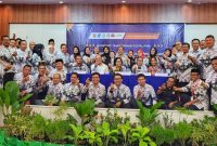 Bupati Konawe Utara, Ruksamin hadiri Penguatan Program Mandatori Melalui Optimalisasi Tugas dan Fungsi APKS PGRI, SLCC, LKBH PGRI, dan DKGI PGRI.