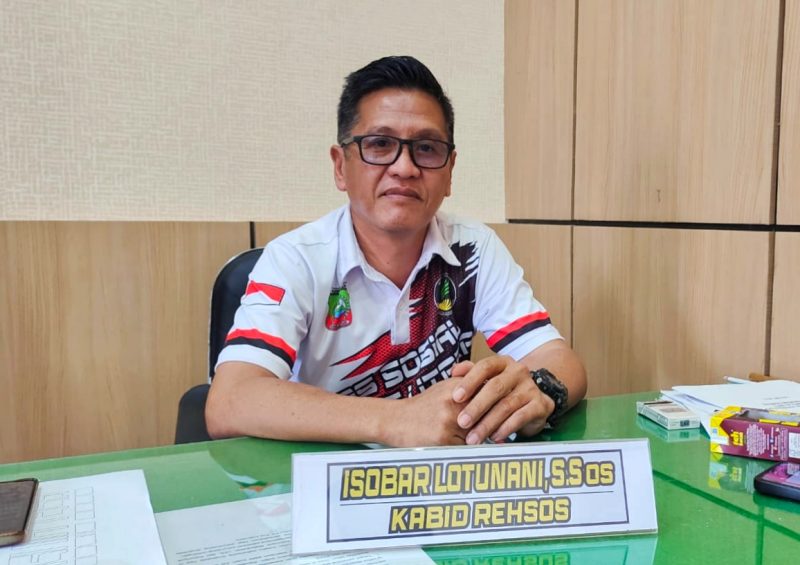 Kepala Bidang Rehabilitasi Sosial (Kabid Rehsos), Isobar Lotunani, S.Sos. (*Rul)