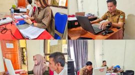 BKAD Konut persiapkan data periksaan rincian pengelolaan keuangan.