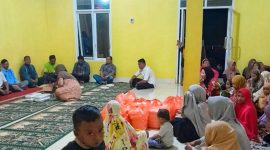 Masyarakat menggelar syukuran atas beraktivitasnya PT Sumber Bumi Putra (SBP) di wilayah Desa Puusuli. 