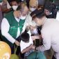 Ruksamin bersama Forkopimda Konut sosialisasi pelaksanaan Outbreak Response Immunization di desa boenaga.