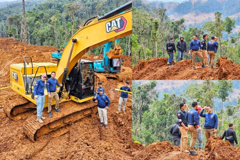 Kepolisian berhasil mengamankan Aktivitas tambang Ilegal PT Buana Tama Mineralindo (BTM), Hasdianto dan Direktur PT Bumi Nickel Pratama (BNP) di Blok Morombo.