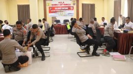 Itwasda Polda Sultra, melaksanakan audit kinerja Tahap II Tahun Anggaran 2023, di Polres Konawe utara (Konut), Selasa (10/10/2023).