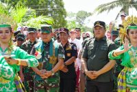 Pemkab Konut bersama Forkopimda menyambut kedatangan Kepala Staf TNI AD, Jenderal Dr Dudung Abdurachman, Selasa (10/10/2023).