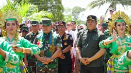 Pemkab Konut bersama Forkopimda menyambut kedatangan Kepala Staf TNI AD, Jenderal Dr Dudung Abdurachman, Selasa (10/10/2023).