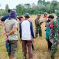 Ketua Satgasus, Sekda Koltim meninjau lokasi sengketa tanah bekas HGU PT SIL. Rabu (11/10/2023).