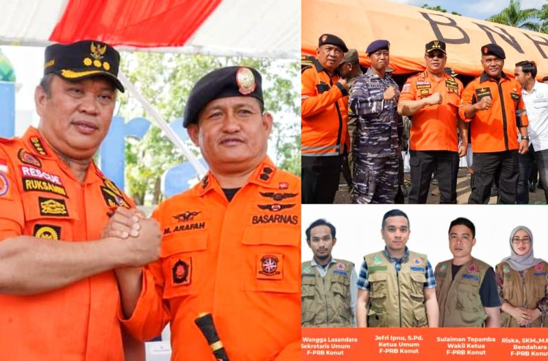 Bupati Konawe Utara, H. Ruksamin bersama F-PRB Konut siap sukseskan penyelenggaraan My Trip Labengki Bulan PRB Nasional 2023.