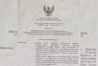 Surat Keputusan (SK) Bupati Konawe Utara, Nomor: 316 Tahun 2023, Tanggal: 3 Juli 2023, tentang penetapan nama-nama penerima bantuan Program Peningkatan Kualitas Rumah masyarakat.