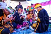 Ruksamin menggelar Haroa penganugerahan gelar adat dan syukuran Hari Jadi Ke-482 Baubau, serta HUT Ke-22 Kota Baubau.