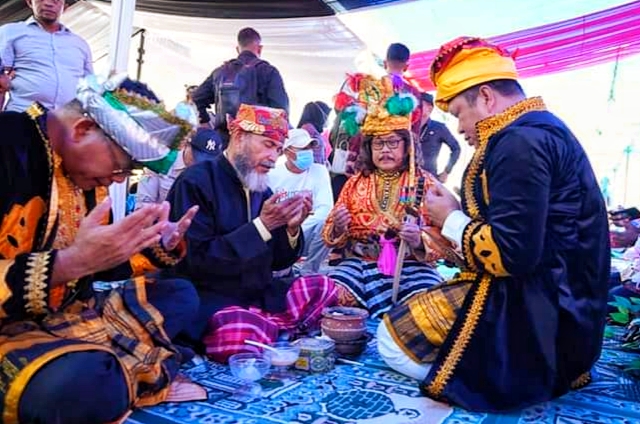 Ruksamin menggelar Haroa penganugerahan gelar adat dan syukuran Hari Jadi Ke-482 Baubau, serta HUT Ke-22 Kota Baubau.