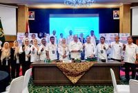 Rapat Koordinasi Wilayah (Rakorwil) II Kadin se-Sulawesi di Grand Palace, Kota Gorontalo. Selasa (26/09/2023).