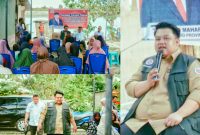 Anggota Komisi III DPRD Sultra, Yudhianto Mahardika sosialisasi penanggulangan bencana dan mengimbau masyarakat untuk waspada bencana.