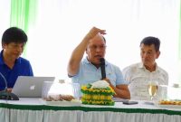 Bupati Konawe Utara Evaluasi Perencanaan Penyerapan APBD di Rumah Jabatan Bupati Konut, Jumat 12 Januari 2024.
