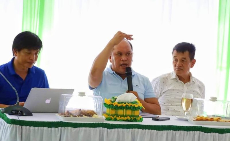 Bupati Konawe Utara Evaluasi Perencanaan Penyerapan APBD di Rumah Jabatan Bupati Konut, Jumat 12 Januari 2024.