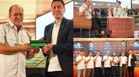Bupati Konawe Utara menerima penghargaan pada Acara Kalla Toyota Award 2024, dihelat di Hotel Claro Makassar pada Jumat, 09 Februari 2024.