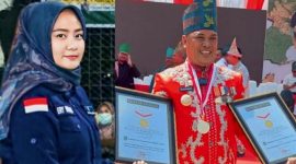 Kabag Umum dan Perlengkapan Setda Konut, Ery Husainy (kiri), Bupati Konut, Ruksamin (kanan). Foto: Istimewa