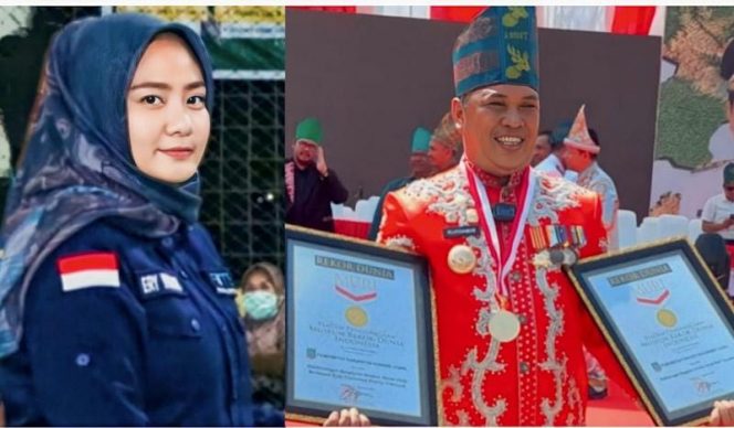 Kabag Umum dan Perlengkapan Setda Konut, Ery Husainy (kiri), Bupati Konut, Ruksamin (kanan). Foto: Istimewa