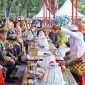 Pj. Bupati Konawe, Harmin Ramba di Moment HUT Konawe Ke-74 Tahun  berlangsung di Lapangan Upacara kantor Bupati Konawe Minggu, 03 Maret 2024.