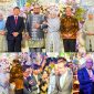 Bupati Konawe Utara, H. Ruksamin hadir acara resepsi pernikahan Putra sulung Andi Amran Sulaiman.