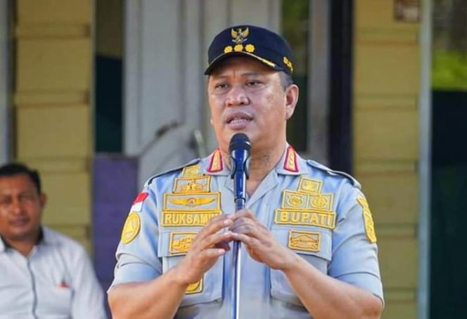 Bupati Konawe Utara, Dr. Ir. H. Ruksamin, ST., M.Si., IPU., ASEAN Eng.