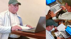 Bupati Konut, H. Ruksamin ikuti rakerwil diselenggarakan oleh Kementerian Agama Provinsi Sulawesi Tenggara melalui Zoom Meeting. Rabu, (06/04/2024).