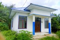 Salah satu pembangunan posyandu prima tahun 2023 kabupaten Konawe Selatan belum rampung. (Doc. Salim)
