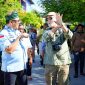 Bupati Konawe Utara, H. Ruksamin menyambut hangat kedatangan wisatawan manca negara di pulau labengki.