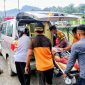 Kepolisian membawa jenasah korban berinisial H (30) ke rumah sakit untuk dilakukan visum et revertum. 
