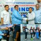 Yudhianto Mahardhika mengembalikan berkas pendaftarannya di 3 Partai Politik secara serentak, yakni Partai Perindo, PDIP dan Nasdem. Rabu, (24/04/2024).