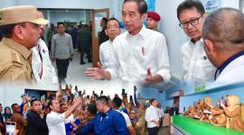 Presiden Joko Widodo melakukan kunjungan ke Badan Layanan Umum Daerah (BLUD) Rumah Sakit di Kabupaten Konawe, Provinsi Sulawesi Tenggara pada Selasa, 14 Mei 2024.