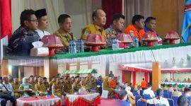 Rapat Koordinasi jelang MTQ Ke- XXX tingkat Sulawesi Tenggara berlangsung di aula lantai 1 Kantor Bupati Konut, Senin (13/5/2024).