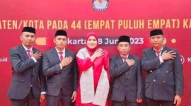 Ketua bersama Anggota Komisioner KPU Konawe Utara.