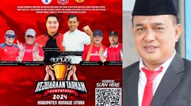 Pamflet Kejuaraan Tarkam | Kadispora Konut, Muh. Nurhidayat Ufi.