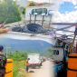 DLH Konut prioritaskan kenyamanan pengendara  dengan memasang lampu sorot jalan dilokasi banjir desa sambandete.