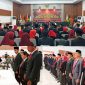 65 anggota Panitia Pemilihan Kecamatan untuk pemilihan kepala daerah 2024 resmi dilantik di Aula Oheo, Kantor KPU Konut, Kamis (16/5/2024).