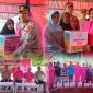 Kapolres Konawe Utara, AKBP Priyo Utomo, S.H., S.I.K, bersama Ketua Bhayangkari Cabang, Ny. Rosana Priyo Utomo dan Seluruh jajarannya menyerahkan bantuan sosial kemanusiaan masyarakat terdampak banjir di Desa Puuwanggudu Kecamatan Asera Kabupaten Konawe utara, Sabtu (18/5/24).