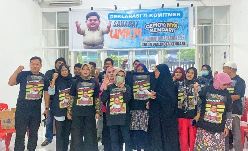 Deklarasi UMKM GEMOYNYA Kendari atau Yudhi Mahardika resmi dibentuk pada Kamis (23/5/2024).