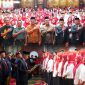 Bupati Konawe Utara Hadiri pelantikan PPS untuk pemilihan Kepala Daerah Serentak Tahun 2024, di Hotel Kubah 9 Kendari. MInggu, (26 Mei 2024).