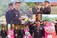 Kapolres Konut AKBP Priyo Utomo, S.H., S.I.K mewisuda dan melepas Kompol (purn) Ramis Pomalingo, S.H dan AKP (purn) Rustan Dahlan yang memasuki masa purna bakti atau pensiun. Sabtu, (01/06/2024).